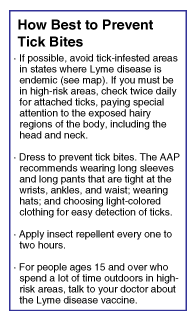 sidebar: How Best to Prevent Tick Bites