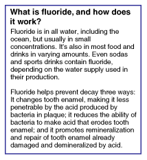 sidebar: What is fluoride, and how does it work?