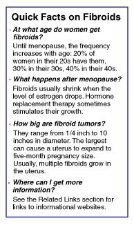 sidebar: Quick Facts on Fibroids